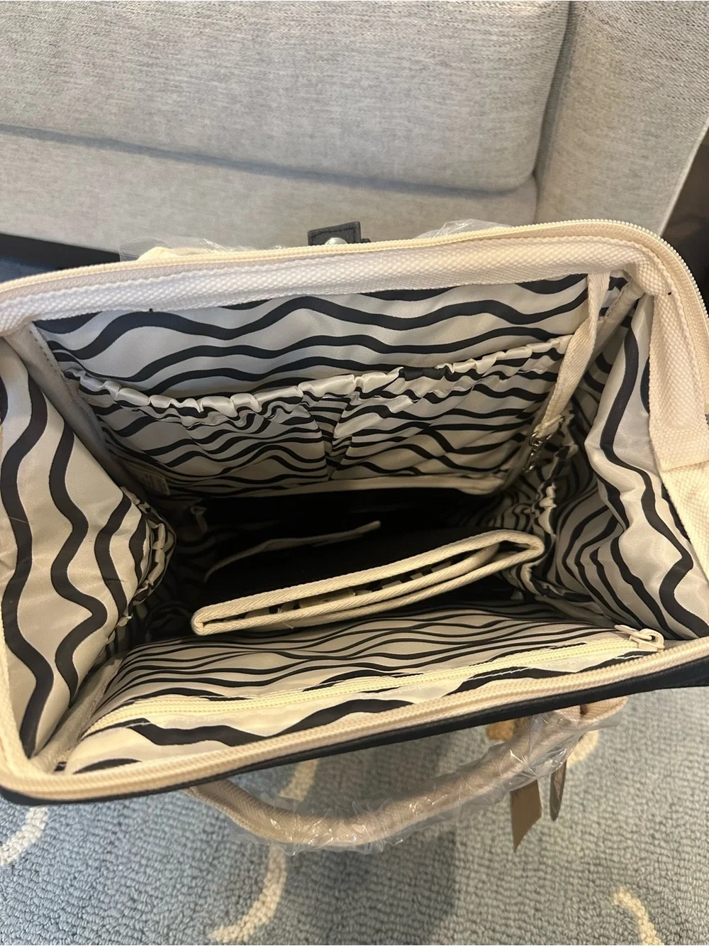 Richie Diaper Backpack - Black Licorice